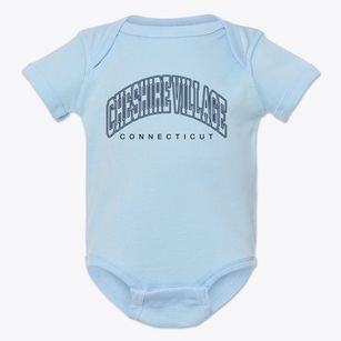 Cheshire Village Connecticut Inline Baby Onesie