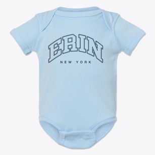 Erin New York Inline Baby Onesie