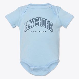 Bay Shore New York Inline Baby Onesie