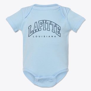 Lafitte Louisiana Inline Baby Onesie