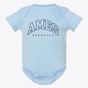 Ames Nebraska Inline Baby Onesie