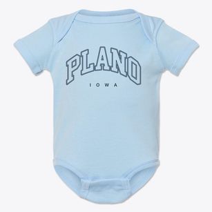 Plano Iowa Inline Baby Onesie
