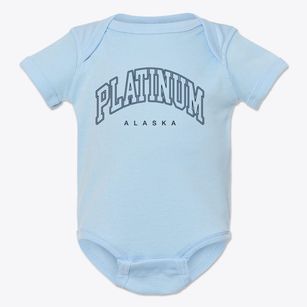 Platinum Alaska Inline Baby Onesie