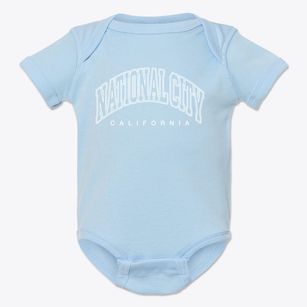National City California Inline Baby Onesie