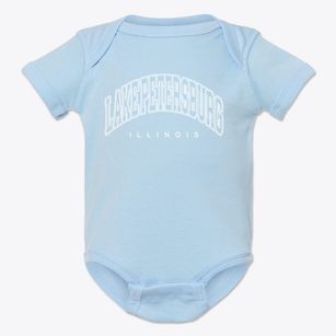 Lake Petersburg Illinois Inline Baby Onesie