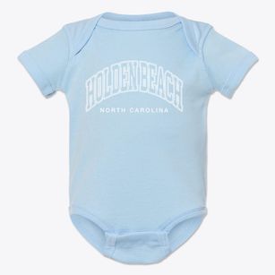 Holden Beach North Carolina Inline Baby Onesie