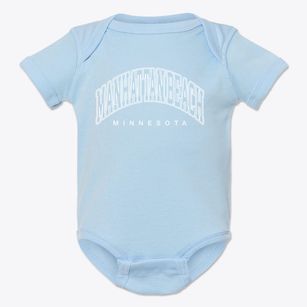 Manhattan Beach Minnesota Inline Baby Onesie