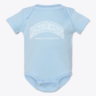 Mansfield Center Massachusetts Inline Baby Onesie