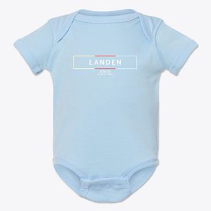 Landen Ohio Artbox Baby Onesie