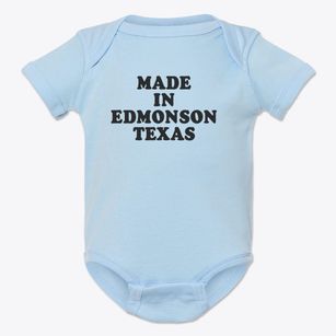 Edmonson Texas Classic 70s Baby Onesie