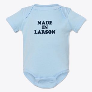 Larson North Dakota Classic 70s Baby Onesie