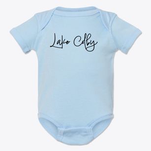 Lake Colby New York Freestyle Baby Onesie