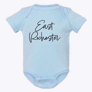 East Rochester New York Freestyle Baby Onesie