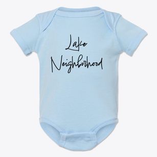 Lake Neighborhood North Carolina Freestyle Baby Onesie