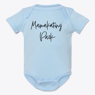Mamakating Park New York Freestyle Baby Onesie