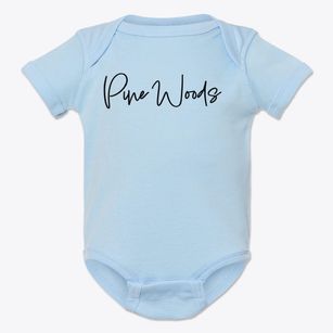 Pine Woods New York Freestyle Baby Onesie