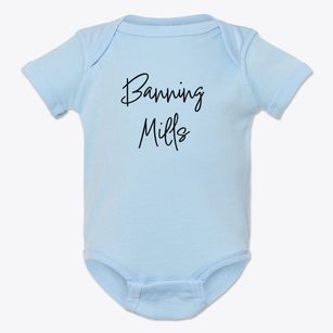 Banning Mills Georgia Freestyle Baby Onesie