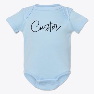 Custer Wisconsin Freestyle Baby Onesie