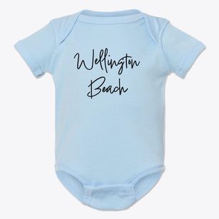Wellington Beach Maryland Freestyle Baby Onesie