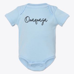 Ouaquaga New York Freestyle Baby Onesie