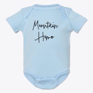 Mountain Home North Carolina Freestyle Baby Onesie