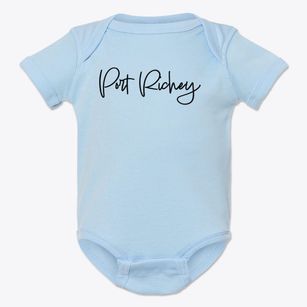 Port Richey Florida Freestyle Baby Onesie