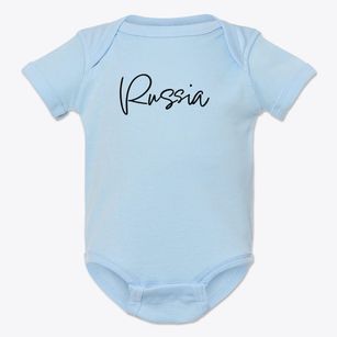 Russia Ohio Freestyle Baby Onesie
