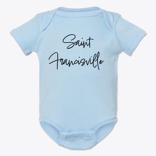 St. Francisville Illinois Freestyle Baby Onesie