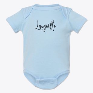 Longville Louisiana Freestyle Baby Onesie