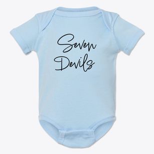 Seven Devils North Carolina Freestyle Baby Onesie