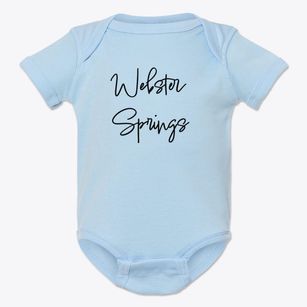 Addison West Virginia Freestyle Baby Onesie