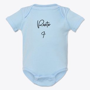 Route 7 Gateway Connecticut Freestyle Baby Onesie