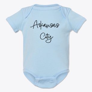 Arkansas City Kansas Freestyle Baby Onesie