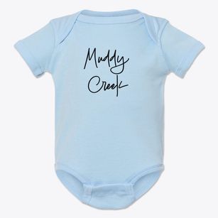 Muddy Creek North Carolina Freestyle Baby Onesie