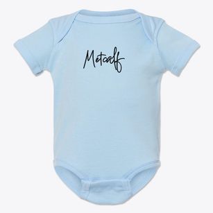 Metcalf North Carolina Freestyle Baby Onesie