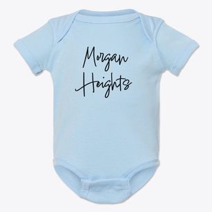Morgan Heights Missouri Freestyle Baby Onesie