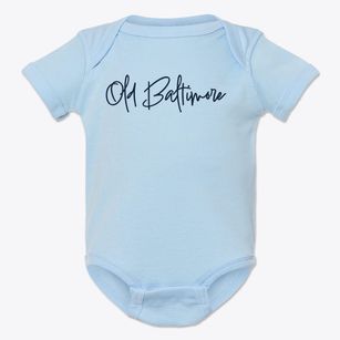 Old Baltimore Maryland Freestyle Baby Onesie