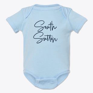 South Sutton New Hampshire Freestyle Baby Onesie