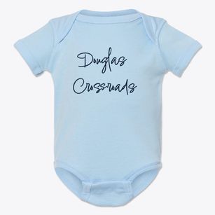 Douglas Crossroads North Carolina Freestyle Baby Onesie