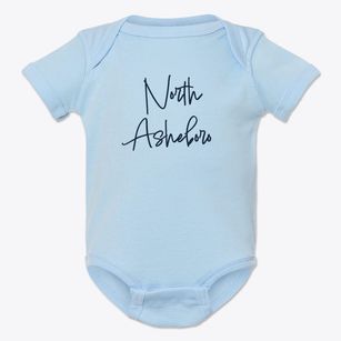 North Asheboro North Carolina Freestyle Baby Onesie