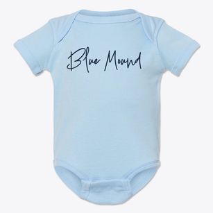 Blue Mound Missouri Freestyle Baby Onesie