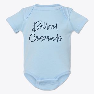 Ballard Crossroads North Carolina Freestyle Baby Onesie