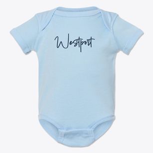 Westport Wisconsin Freestyle Baby Onesie