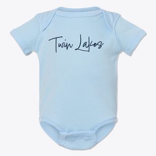 Twin Lakes New Mexico Freestyle Baby Onesie