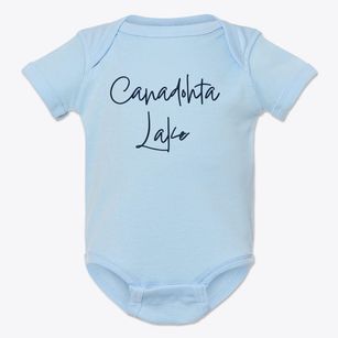 Canadohta Lake Pennsylvania Freestyle Baby Onesie