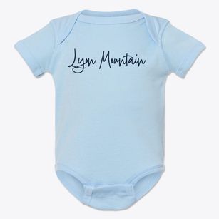 Lyon Mountain New York Freestyle Baby Onesie