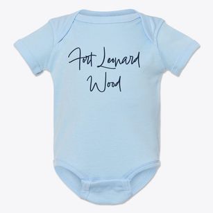 Fort Leonard Wood Missouri Freestyle Baby Onesie