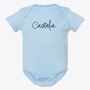 Castalia Iowa Freestyle Baby Onesie