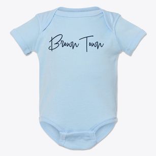 Brown Town North Carolina Freestyle Baby Onesie