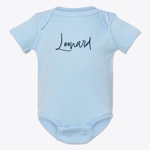 Leonard West Virginia Freestyle Baby Onesie